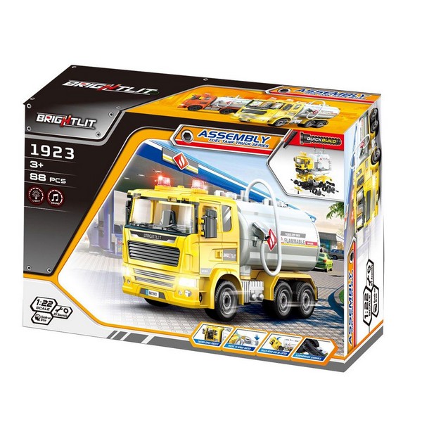 Продукт BRIGHTLIT - Камион цистерна за сглобяване 88ч.  - 0 - BG Hlapeta